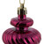 Vickerman N500021 4" Berry Red Finial 4 Finish Asst 8/Bx