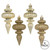Vickerman N500038 4" Champagne Finial 4 Finish Asst 8/Bx
