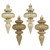Vickerman N500038 4" Champagne Finial 4 Finish Asst 8/Bx
