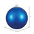 Vickerman N590702DMV - 2.75 inch Blue Matte Ball Outdoor Christmas Ornament - 12 Pack