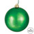 Vickerman N590704DSV - 2.75 inch Green Shiny Ball Outdoor Christmas Ornament - 12 Pack
