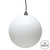  Vickerman N590711DMV 2.75" White Matte Ball UV 12/Bag 