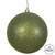  Vickerman N590714DG 2.75" Olive Glitter Ball Drilled 12/Bag 