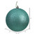 Vickerman N592544DG 10" Seafoam Glitter Ball Drilled Cap