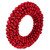 Vickerman N114603 - 36" Red Colored Ball Wreath