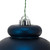Vickerman N150631DMV - 14 inch Midnight Blue Matte Finial Outdoor Christmas Ornament
