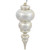 Vickerman N150638DSV 14" Champagne Shiny Finial UV Drilled