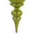 Vickerman N150673DMV 14" Lime Matte Finial UV Drilled