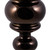 Vickerman N150675DSV 14" Chocolate Shiny Finial UV Drilled