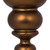 Vickerman N150676DMV - 14 inch Mocha Matte Finial Outdoor Christmas Ornament