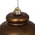 Vickerman N150676DMV - 14 inch Mocha Matte Finial Outdoor Christmas Ornament