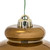 Vickerman N150676DSV - 14 inch Mocha Shiny Finial Outdoor Christmas Ornament