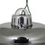 Vickerman N150687DSV - 14 inch Pewter Shiny Finial Outdoor Christmas Ornament
