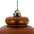 Vickerman N150688DMV - 14 inch Copper Matte Finial Outdoor Christmas Ornament