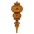  Vickerman N150688DSV 14" Copper Shiny Finial UV Drilled 