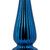 Vickerman N150831DSV 14" Midnt Blue Shiny Finial Drop UV 2/Bg 