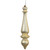 Vickerman N150838DMV - 14 inch Champagne Matte Finial Outdoor Christmas Ornament - 2 Pack