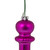  Vickerman N150870DMV 14" Fuchsia Matte Finial Drop UV 2/Bag 