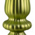  Vickerman N150873DMV 14" Lime Matte Finial Drop UV 2/Bag 