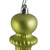 Vickerman N150873DMV - 14 inch Lime Matte Finial Outdoor Christmas Ornament - 2 Pack