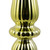 Vickerman N150873DSV 14" Lime Shiny Finial Drop UV 2/Bag