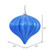Vickerman N151202DSV 5.7" Blue Shiny Onion UV Drilled 3/Bag