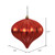 Vickerman N151203DMV 5.7" Red Matte Onion UV Drilled 3/Bag