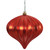 Vickerman N151203DMV 5.7" Red Matte Onion UV Drilled 3/Bag