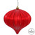 Vickerman N151203DSV 5.7" Red Shiny Onion UV Drilled 3/Bag