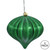 Vickerman N151204DSV 5.7" Green Shiny Onion UV Drilled 3/Bag