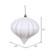 Vickerman N151211DMV 5.7" White Matte Onion UV Drilled 3/Bag