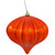 Vickerman N151218DSV 5.7" BurnOrange Shiny Onion UV Dril 3/Bg