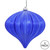 Vickerman N151222DSV 5.7" CobaltBlue Shiny Onion UV Dril 3/Bg