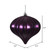 Vickerman N151226DMV 5.7" Plum Matte Onion UV Drilled 3/Bag