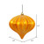 Vickerman N151230DSV - 5.7 inch Antique Gold Shiny Onion Outdoor Christmas Ornament - 3 Pack