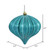 Vickerman N151242DSV 5.7" Teal Shiny Onion UV Drilled 3/Bag