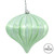 Vickerman N151254DSV - 5.7 inch Celadon Shiny Onion Outdoor Christmas Ornament - 3 Pack