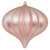 Vickerman N151258DMV 5.7" Rose Gold Matte Onion Uv Drill 3/Bg