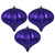 Vickerman N151266DMV 5.7" Purple Matte Onion UV 3/Bag