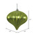 Vickerman N151273DMV - 5.7 inch Lime Matte Onion Outdoor Christmas Ornament - 3 Pack