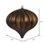 Vickerman N151275DMV 5.7" Chocolate Matte Onion UV 3/Bag