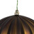 Vickerman N151275DMV 5.7" Chocolate Matte Onion UV 3/Bag