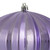 Vickerman N151286DSV - 5.7 inch Lavender Shiny Onion Outdoor Christmas Ornament - 3 Pack