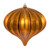  Vickerman N151288DSV 5.7" Copper Shiny Onion UV 3/Bag 