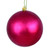Vickerman N590721DSV 2.75" Berry Red Shiny Ball UV Drill 12Bg