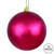 Vickerman N590721DSV 2.75" Berry Red Shiny Ball UV Drill 12Bg