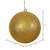 Vickerman N590730DG 2.75" Antique Gold Glitter Ball Drilled