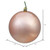 Vickerman N590758DSV - 2.75 inch Rose Gold Shiny Ball Outdoor Christmas Ornament - 12 Pack