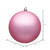 Vickerman N590779DMV - 2.75 inch Pink Matte Ball Outdoor Christmas Ornament - 12 Pack