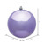 Vickerman N590786DSV - 2.75 inch Lavender Shiny Ball Outdoor Christmas Ornament - 12 Pack